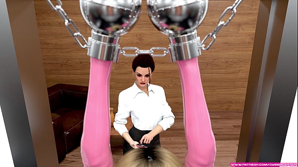 Bondage by Sister – 3D BDSM Metal Bondage Animation